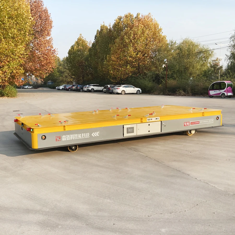 舵轮智能无轨电动平车