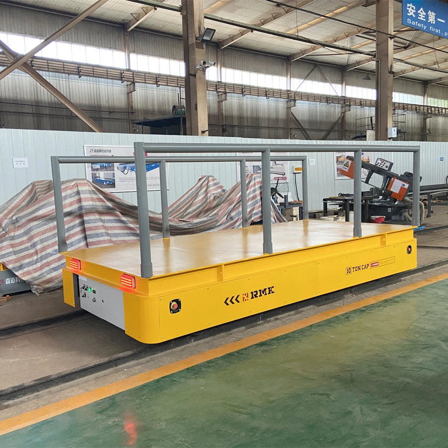 钢材料运输制型电动轨道车