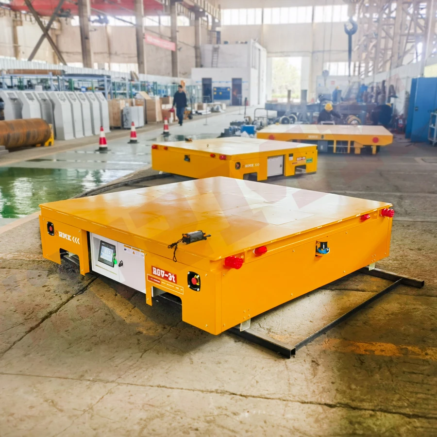 转弯RGV 弧形轨道自动化平板车