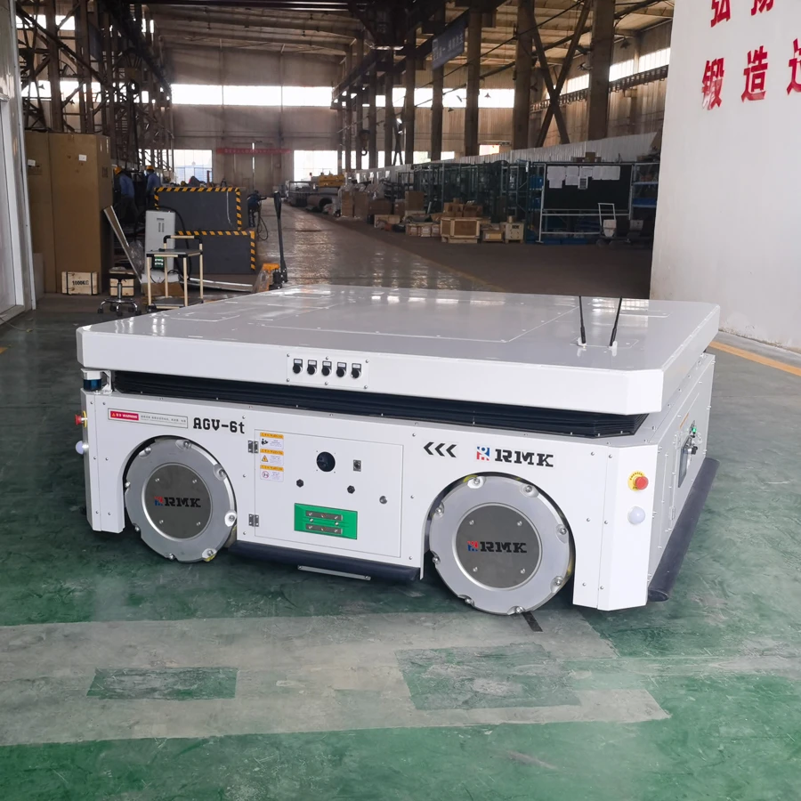 激光+磁条+二维码混合导航麦克纳姆轮式AGV